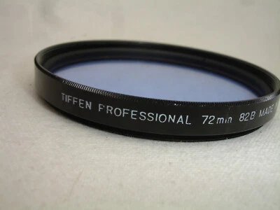 Tiffen Professional 72mm 82b Filter  Light Balancing Cooling - Image 1 of 2