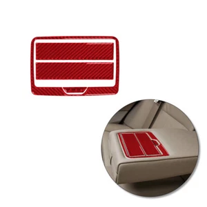 Carbon Fiber Rear Cup Frame Panel Trim Sticker red For BMW X3 F25 X4 F26 2011-17 - Imagen 1 de 13