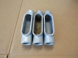 Appleton C27 Conduit Body, Type: C, Size: 3/4", Form 7, LOT OF 3 - Picture 1 of 6