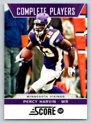 2012 Score Complete Players #4 Percy Harvin (ref 218995) - Image 1 of 2