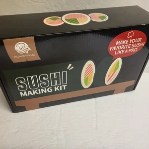 Kit para hacer sushi FUNGYAND - Juego para hacer sushi profesional de 27 piezas con bazuca - Imagen 1 de 7