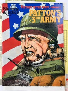 Gioco da tavolo vintage 1979 strategia e tattica Patton's 3rd Army SPI completo WW2 - Foto 1 di 15