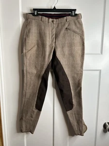 Dover Saddlery Damen Gr. 32 Reithose braun Tweed Reitsport siehe Bilder 1459 - Bild 1 von 11