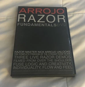 Nick Arrojo Razor Fundamentals DVD Modern Hairdressing Education Like New - Picture 1 of 4