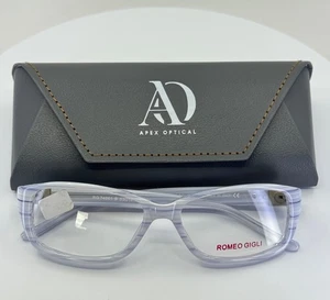 ROMEO GIGLI RG 74061 B Pearl Grey Rechteckig Vollrand Brille 53-16-135 B:35 - Bild 1 von 13
