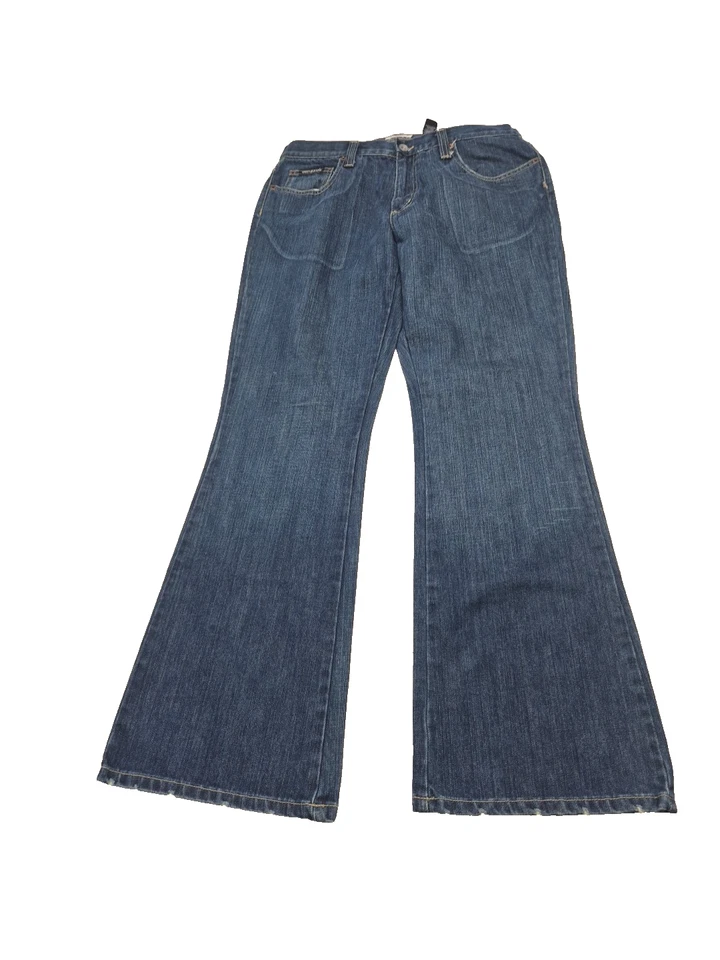 DKNY Jeans Low Rise Womens Blue Denim Cotton W32 L32 - Image 1 of 4