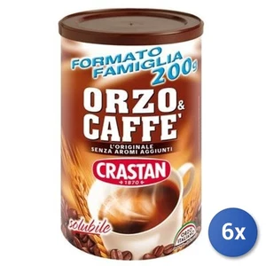 6x Multipack  Orzo & Caffe Crastan Gr 200 Solubile - Imagen 1 de 2