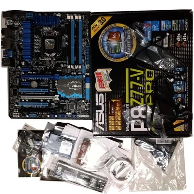 Carte mère ASUS P8Z77-V PRO LGA1155 PCIe x16 slot occasion testée - Photo 1/4