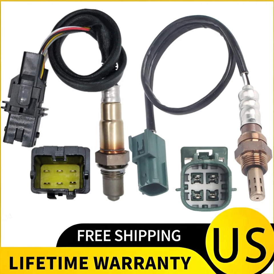 Juego de 2 sensores de oxígeno O2 aguas arriba+aguas abajo para Nissan Sentra 2,5 L L4 2004 2005 2006 Foto 1 de 4