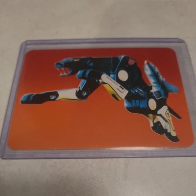 1985 Hasbro Transformers Action Card # 107 Ravage - Orange Variant (NM) - Image 1 of 4