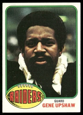 Gene Upshaw 1976 Topps #295 Oakland Raiders EX - Image 1 of 2