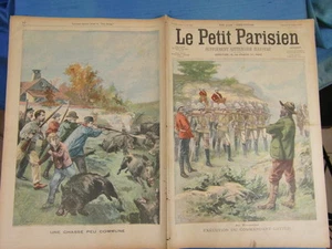 LE PETIT PARISIEN 1901: 663 - NOIRS LYNCHES PAR LA FOULE / BLACK LYNCHED BY MOB - Bild 1 von 1