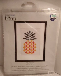 Vervaco gezähltes Kreuzstich-Set Ananas 6,4" x 10,4" #PN-0023235-1 - Bild 1 von 2