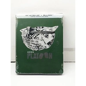 Platoon 4K UHD Limited Edition steelbook new sealed - Picture 1 of 4