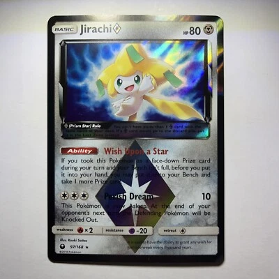 Pokémon Jirachi Prism Star 97/168 Celestial Storm Rare Holo - Image 1 of 2