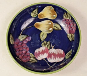 Certified International Patricia Brubaker Fruit Large Bowl Platter 12 1/2" Diam - Picture 1 of 7
