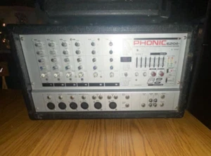 PHONIC 620 POWERPOD DELUXE 2X100W POWERED MIXER - Picture 1 of 5