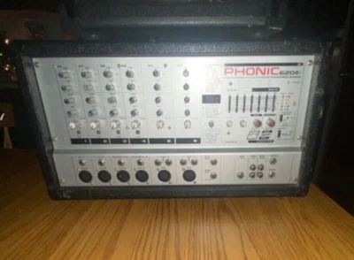 PHONIC 620 POWERPOD DELUXE 2X100W POWERED MIXER - Image 1 of 4