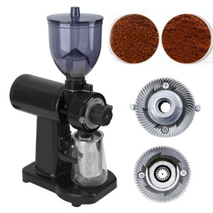 5 GÃ¤nge Elektrische KaffeemÃ¼hle Edelstahl Scheibenmahlwerk 220W Kaffee MÃ¼hle