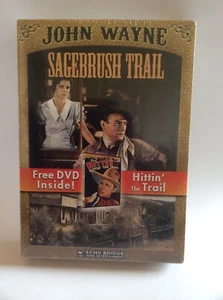 John Wayne Sagebrush Trail (DVD, 2007, 2 DVD Set) & Hittin The Trail, Tex Ritter - Picture 1 of 6