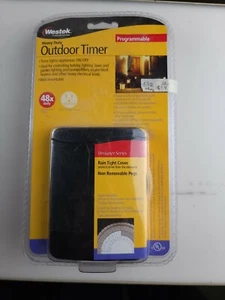 Westek TM12DOLB Decorative Heavy Duty Outdoor Timer, Black - Bild 1 von 2
