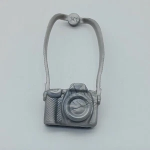 Barbie Doll Camera Accessory Fashionista Silver Fits Most Barbies Mattel - Picture 1 of 8