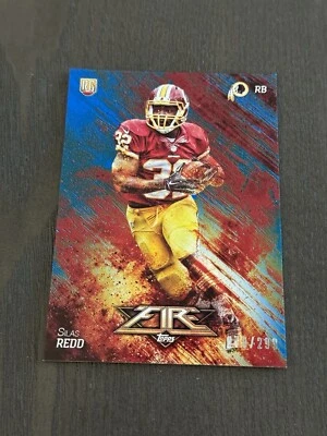 2014 Topps Fire Blue Parallel /299 #141 SILAS REDD Football Card ROOKIE RC - Image 1 of 2