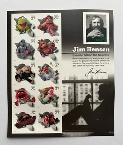 USPS 2005 37c Muppets Jim Henson 2005 Sheet of 11 SC 3944 MNH ($4.07) #175 - Picture 1 of 2