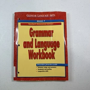 Glencoe Language Arts: Grammar and Language Workbook Teacher's Annotated  - GOOD - Bild 1 von 7