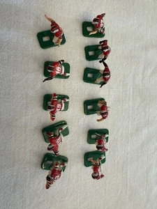 11 set squadra vintage Tudor Electric Football New England Patriots NFL scatola - Foto 1 di 8