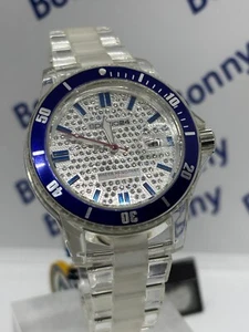 OROLOGIO SPAZIO 24 POLICARBONATO L4D043/40WB OUTLET BRACCIALE TRASPARENTE - Foto 1 di 3