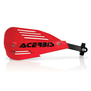 Paire Déflecteurs ACERBIS Endurance Rouge pour Suzuki 250 RM 1990-2014