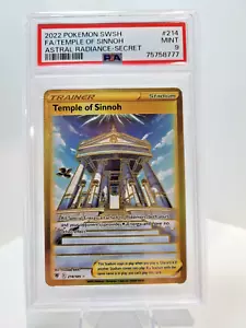 Pokemon 214/189 Temple of Sinnoh PSA 9 - Astral Radiance - Picture 1 of 2