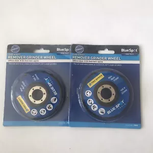 2 x Blaupunktentferner Schleifscheibe 100 mm Durchmesser x 22,2 mm Bohrung Farbe & Rost - Bild 1 von 7