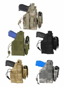 MOLLE Law Enforcement Tactical Modular Ambidextrous Holster Rothco - Picture 1 of 7