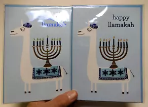 2 Papyrus Cards High Quality Hanukkah Happy Ilamakah Fun and Festive Nights - Bild 1 von 4