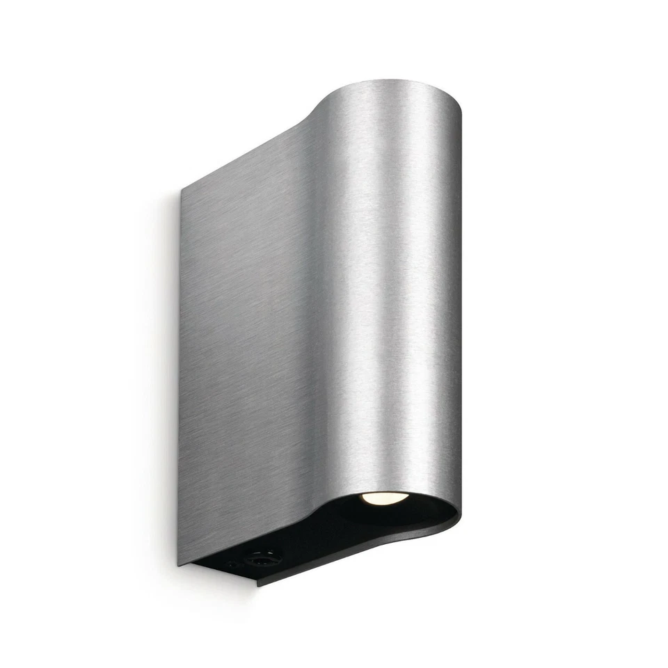 Philips Lampada LED da Parete Pytha Alluminio Up & Down x errato acquisto nuovo - Immagine 1 di 4