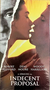 Indecent Proposal (VHS, 1993) Robert Redford Demi Moore Woody Harrelson Like New - Picture 1 of 3
