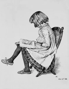 Retirado a la Sociedad de Libros - 1888 - Póster motivacional de lectura - Imagen 1 de 1