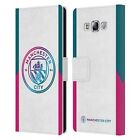 Man City Fc 2021/22 Badge Kit Leather Book Wallet Case For Samsung Phones 3