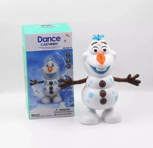 Olaf Singing Dancing Disney Toy Frozen Snowman Musical Lights Up Kids Toys Gifts - Picture 1 of 4