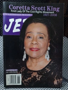 Honoring MLK Coretta Scott King Americana JET Magazine Feb 20 2006 Newsstand - Picture 1 of 1