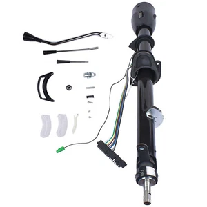 For 1967-1972 CHEVY C10 GMC Truck Tilt 35" Automatic Shift Steering Column Black - Picture 1 of 13