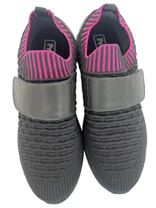 ProPet Travelbound Damen-Sneaker mit Riemen dunkelgrau pinker Besatz 7N NEU - Bild 1 von 5
