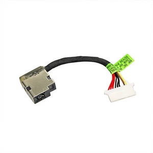 DC POWER JACK w/ CABLE HP OMEN 17t-w100 17t-w000 17-W001LA 17-W005NHs 858021-001 - Picture 1 of 7