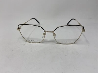 ¡GAFAS MARC JACOBS 561 RHL 56-15-145 NEGRO DORADO! 513 Foto 1 de 4