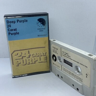 DEEP PURPLE - 24 CARAT PURPLE (UK CASSETTE TAPE) - Image 1 of 4