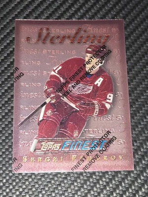 1995-96 Topps Finest - Sergei Fedorov #95 - Image 1 of 2