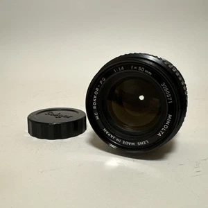 Minolta MC Rokkor-PG 50 mm 1:1.4 Objektiv 50mm f1.4 Mit standart prime md mount - Bild 1 von 6