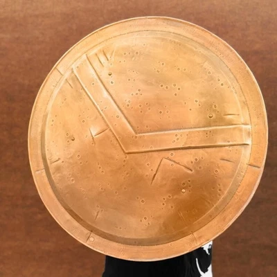 Escudo de Guerra Espartano Guerrero 300 | Escudo de Metal Rey Leónidas | Cosp LARP Medieval Foto 1 de 4